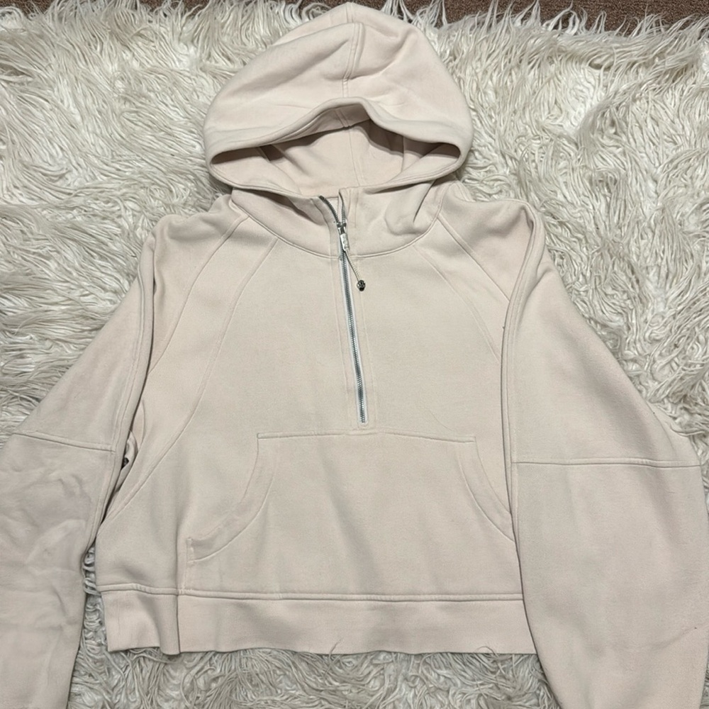 NWOT Lululemon Scuba quarter zip hoodie - L/XL